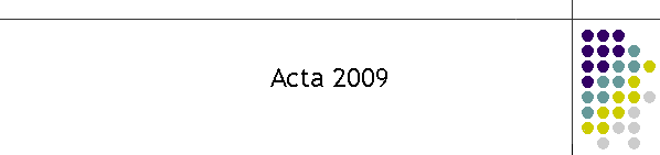 Acta 2009